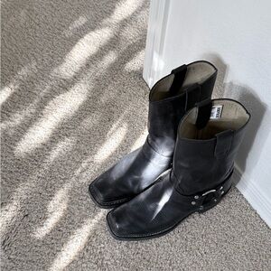 Durango Black moto boots